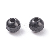 Textured 304 Stainless Steel Beads STAS-P306-01D-EB-2