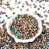 Picasso Glass Seed Beads SEED-N012-10-2