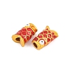 Alloy Enamel Beads FIND-H061-05G-2