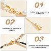 100Pcs 304 Stainless Steel Lobster Claw Clasps STAS-PH0004-73-5