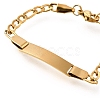 304 Stainless Steel Kids Bracelets BJEW-M233-07G-2