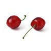 Mini Foam Imitation Cherries DIY-WH0030-27A-2