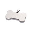 Tarnish Resistant 304 Stainless Steel Pendants STAS-F200-01P-2
