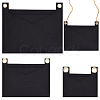 3Pcs 3 Style Felt Bags Organizer Insert PURS-WR0006-85A-2