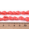 Spray Painted Natural Spiral Shell Beads Strands BSHE-G039-08F-4