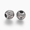 12 Constellations 316 Surgical Stainless Steel European Beads STAS-P212-18AS-2