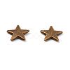 Zinc Alloy Cabochons PALLOY-WH0036-24AB-1-2