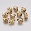 Ion Plating(IP) 304 Stainless Steel European Beads STAS-J022-016G-1