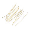 304 Stainless Steel Flat Head Pins X-STAS-O101-69G-1