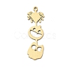 Halloween 201 Stainless Steel Pendants SA-CBA6FBD-21G-1