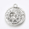 Tibetan Style Alloy Pendants LS-X-TIBE-T010-06AS-RS-2