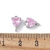 Brass Pave Cubic Zirconia Connector Charms KK-F892-53P-10-3