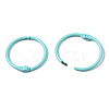 Spray Painted Iron Split Key Rings X-IFIN-T017-01-4