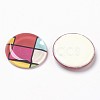 Tempered Glass Cabochons GGLA-33D-M-2