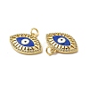 Brass Micro Pave Cubic Zirconia Pendants KK-E068-VB081-1-3