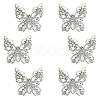 6pcs Glass Viscose Accessories Ornament Accesories DIY-FH0008-97-1