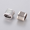 Tibetan Style Slide Charms TIBEB-4804-AS-FF-2