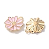 Alloy Enamel Pendants ENAM-O001-07D-G-2