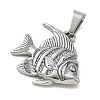 304 Stainless Steel Pendants LS-STAS-B141-03F-P-2