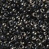 Transparent Inside Colours Glass Seed Beads SEED-H002-A-C229-3