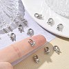 SHEGRACE Brass Lobster Claw Clasps XGRQ7M089-972P-4