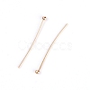 Brass Ball Head Pins KK-WH0043-03C-01-2
