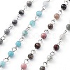 Handmade Gemstone Beaded Chains AJEW-JB00512-1