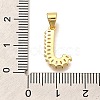 Rack Plating Brass Micro Pave Cubic Zirconia Pendants KK-L226-100G-J-3