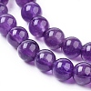 Natural Amethyst Beads Strands X-G-G099-4mm-2-3