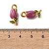 304 Stainless Steel Enamel Pendants STAS-B100-04G-02-3