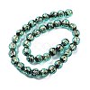 Handmade Foil Lampwork Beads Strands FOIL-K003-06B-22-3