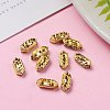 Brass Middle East Rhinestone Bridge Spacers RSB021NF-3-6