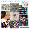 2000Pcs 10 Colors Ornament Accessories PVC-OC0001-14D-6