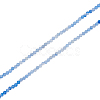 1 Strand Natural Dyed & Heated Blue Aventurine Beads Strands G-DC0001-05-1