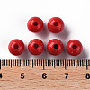 Opaque Acrylic Beads X-MACR-S370-C8mm-A14-4