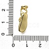Brass Charms X-KK-P295-17G-3