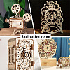 12Pcs 3 Style Unfinished Wood Slices WOOD-OC0002-78-6