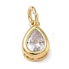 Brass Pave Cubic Zirconia Charms KK-CBA56EF-34A-G05-1