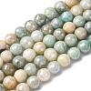 Natural Flower Amazonite Beads Strands X-G-O164-02-8mm-2
