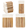15Pcs 3 Styles Bamboo Handle Wool Paint Brush TOOL-OC0002-21-1