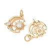 SHEGRACE Valentine's Day Brass Clear Cubic Zirconia Pendants XGRQ3K682-536G-2