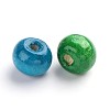 Dyed Natural Wood Beads WOOD-Q006-8mm-M-LF-2