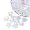 Eco-Friendly Transparent Acrylic Beads TACR-YW0001-01A-1