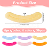 36Pcs 6 Colors Velvet Doll Lip FIND-FH0016-47B-2