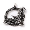 Tibetan Style 304 Stainless Steel Pendants STAS-P305-50AS-1