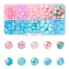 220Pcs 10 Styles Glass Round Beads GLAA-YW0004-07-1