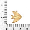 304 Stainless Steel Pendants STAS-K287-08B-G-3