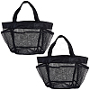 Rectangle Polyester Sandbeach Tote Bags ABAG-WH20014-01-1