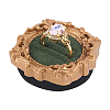 Round Wood Ring Display Trays RDIS-WH0032-006B-1