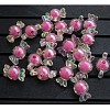 Acrylic Beads MACR-WH0004-07-1